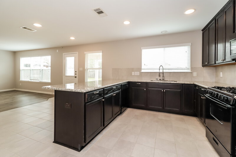 1,910/Mo, 13203 Alderfield Rd Houston, TX 77044 Kitchen View 2