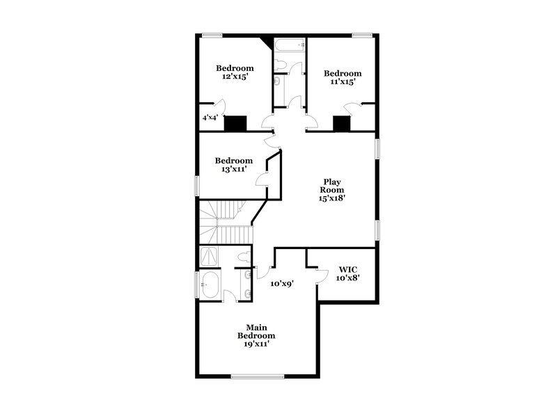 2,200/Mo, 10302 Urban Oak Trl Houston, TX 77044 Floor Plan View 2