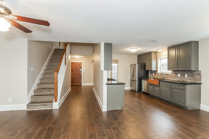2,645/Mo, 9306 Bowmore Ct Houston, TX 77095 Living Room View 3