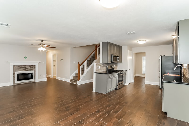 2,645/Mo, 9306 Bowmore Ct Houston, TX 77095 Living Room View 4