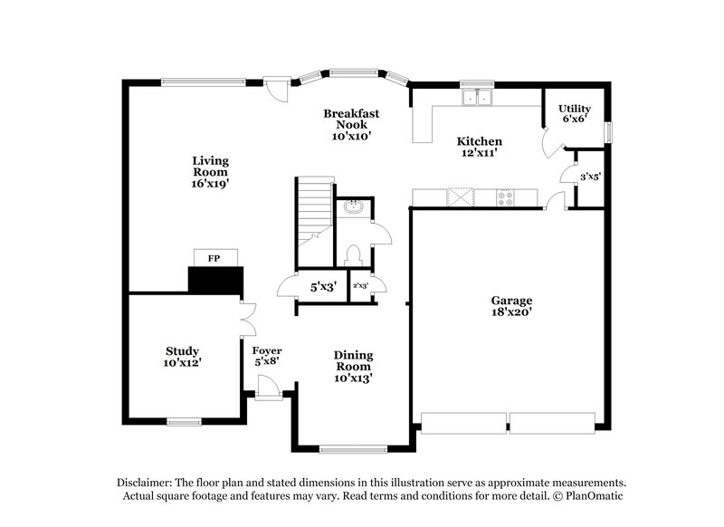 1,995/Mo, 18607 Timbers Dr Humble, TX 77346 Floor Plan View
