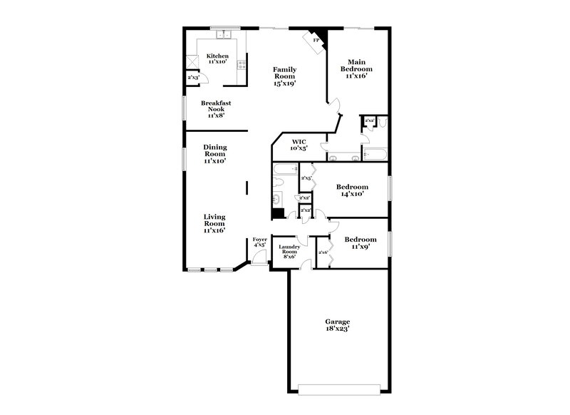 2,030/Mo, 16030 Vista Del Mar Dr Houston, TX 77083 Floor Plan View
