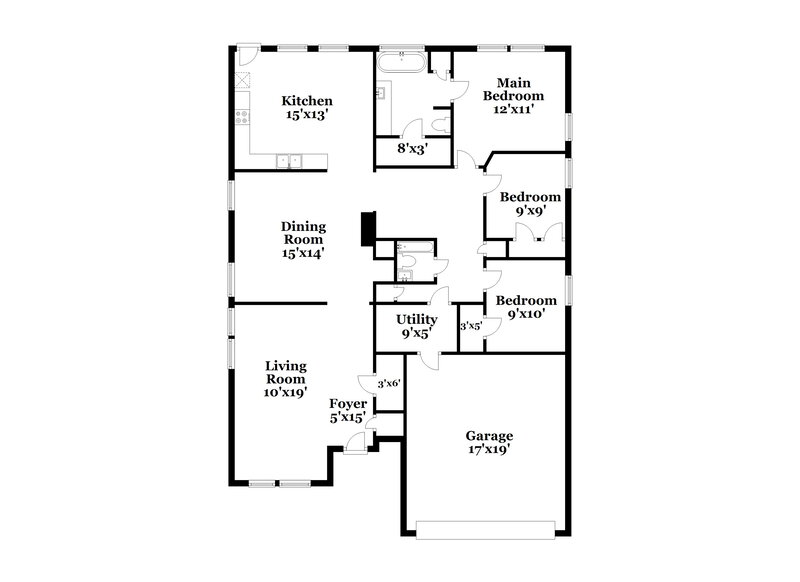 1,980/Mo, 21007 Harvest Terrace Ln Spring, TX 77379 Floor Plan View