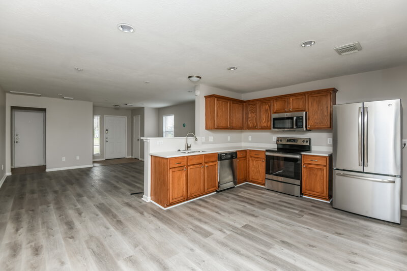 2,770/Mo, 8842 Iron Springs Dr Houston, TX 77034 Kitchen View 2