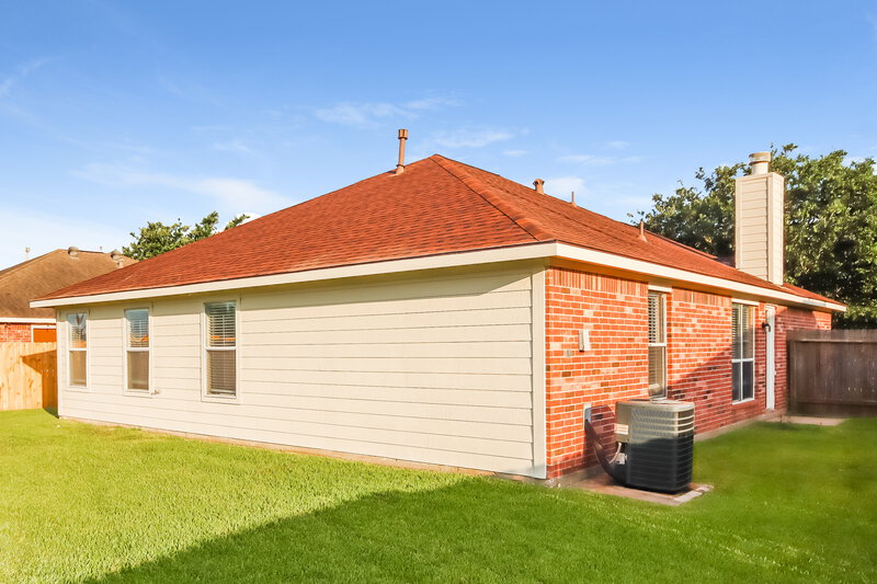 2,090/Mo, 6018 Settlers Village Dr Katy, TX 77449 Rear View