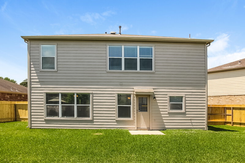 2,250/Mo, 4742 Markham Woods Ct Houston, TX 77345 Rear View