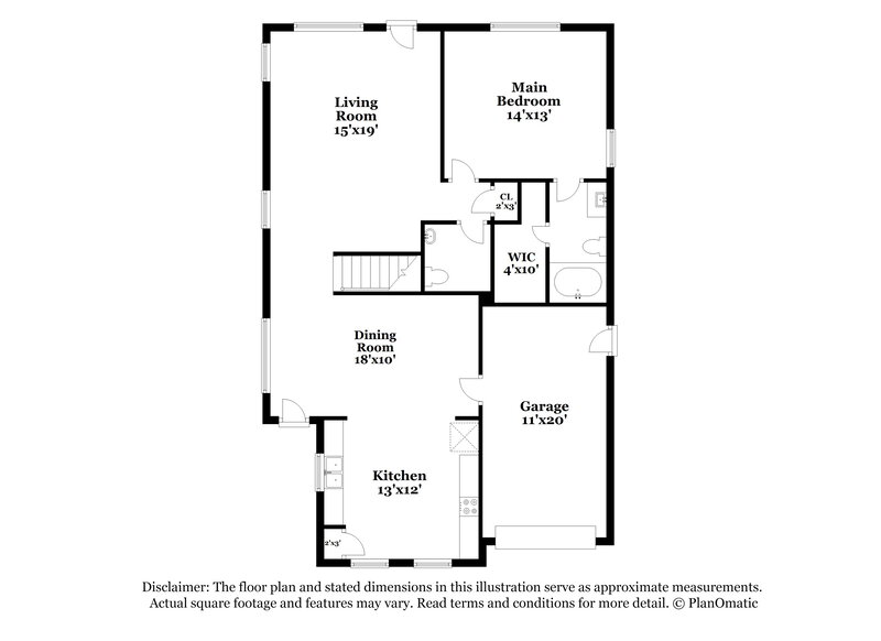 2,160/Mo, 8102 Villandry Ln Humble, TX 77338 Floor Plan View