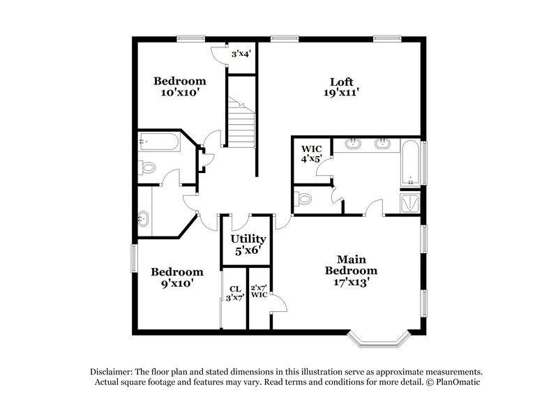 2,335/Mo, 9981 Kingfisher Dr Conroe, TX 77385 Floor Plan View 2