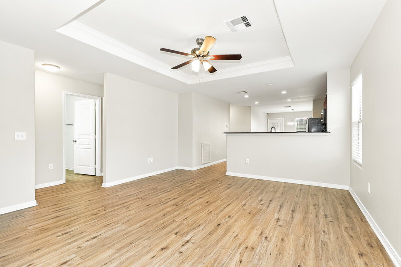 1,885/Mo, 9927 Sanders Rose Ln Houston, TX 77044 Living Room View