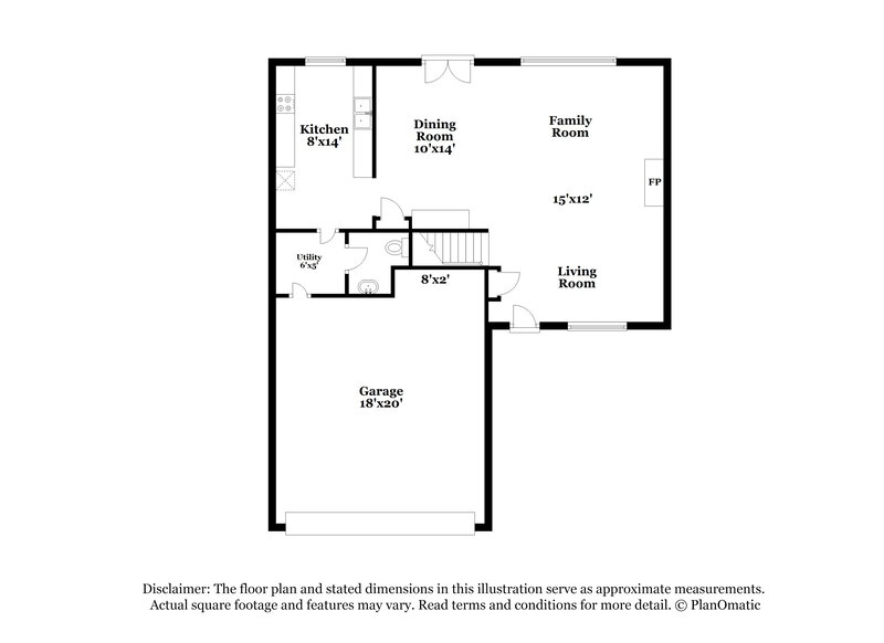 2,345/Mo, 3725 Nutwood Ln Spring, TX 77389 Floor Plan View 2