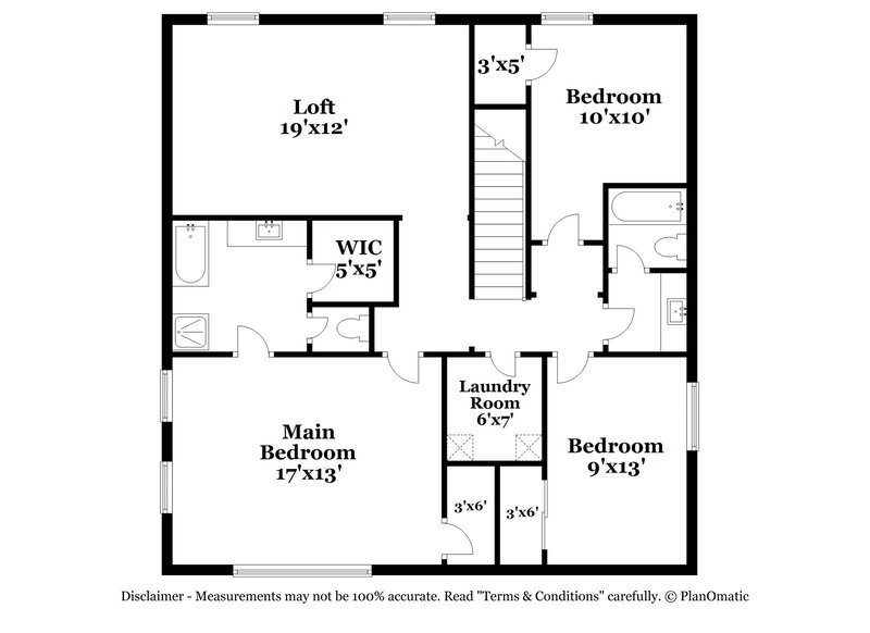2,170/Mo, 1915 Hall Ridge Trace Ln Houston, TX 77067 Floor Plan View