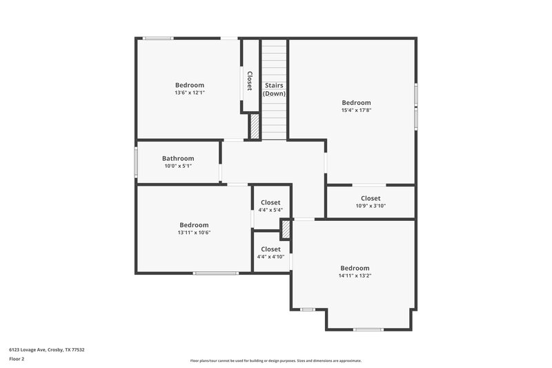 2,190/Mo, 6123 Lovage Ave Crosby, TX 77532 Floor Plan View 2