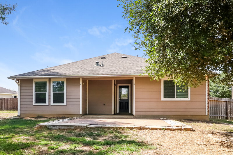 2,580/Mo, 834 Lightningbug Ln Conroe, TX 77301 Rear View