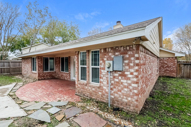 2,210/Mo, 7403 Songwind Ln Spring, TX 77379 Rear View