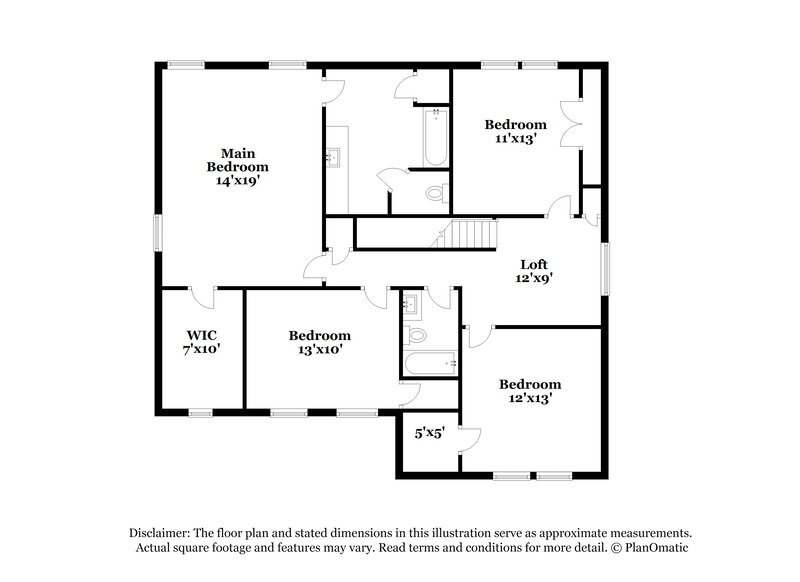 2,470/Mo, 5030 Cottage Creek Ln Rosenberg, TX 77469 Floor Plan View 2