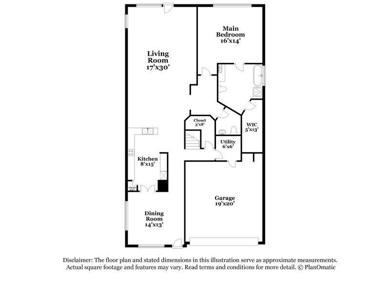 2,540/Mo, 21619 Kingston Terrace Ln Spring, TX 77379 Floor Plan View