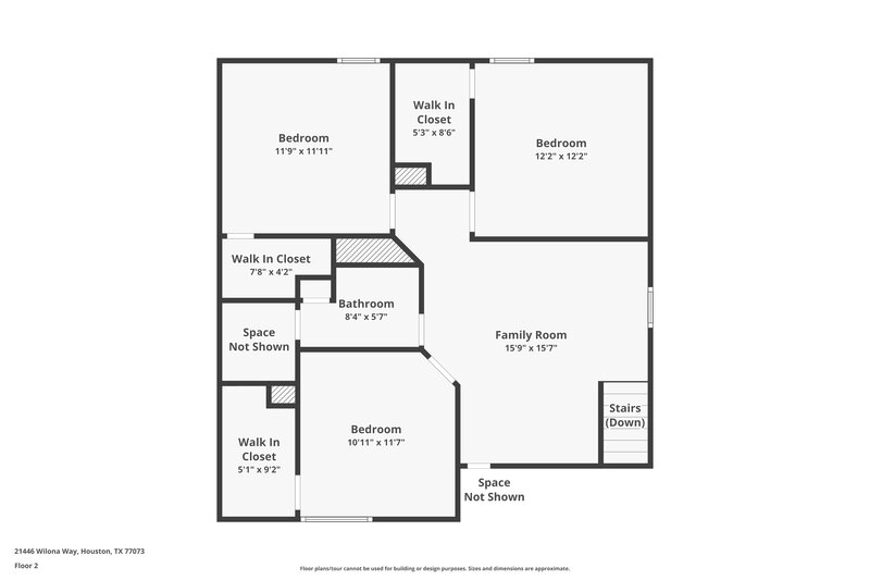 1,800/Mo, 21446 Wilona Way Houston, TX 77073 Floor Plan View 2