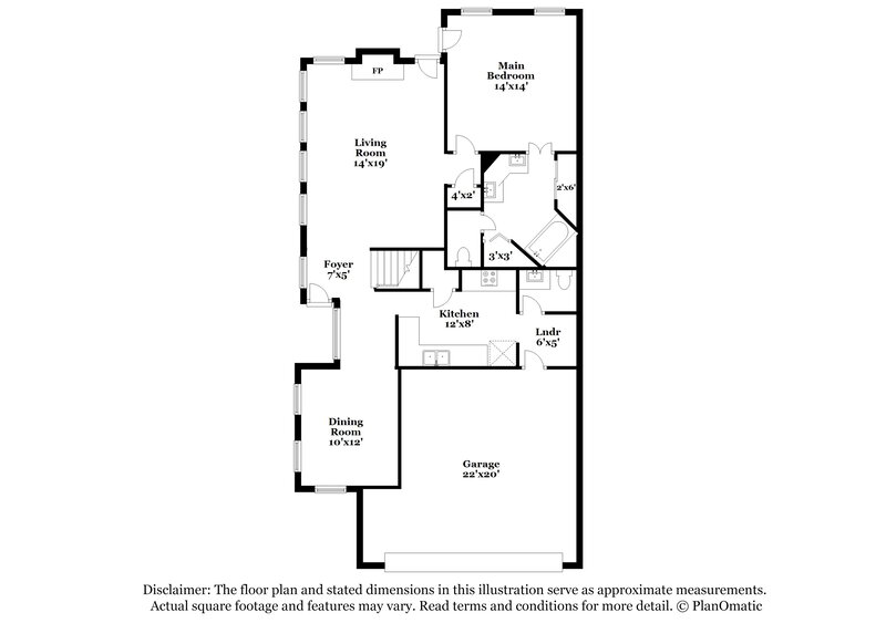 1,775/Mo, 8726 E Rylander Cir Houston, TX 77071 Floor Plan View 2
