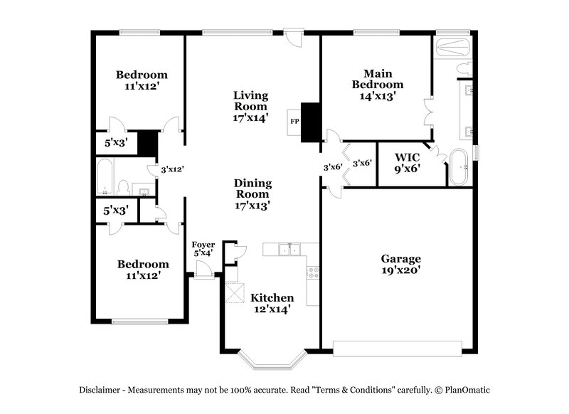 3,270/Mo, 31142 N Head Dr Spring, TX 77386 Floor Plan View