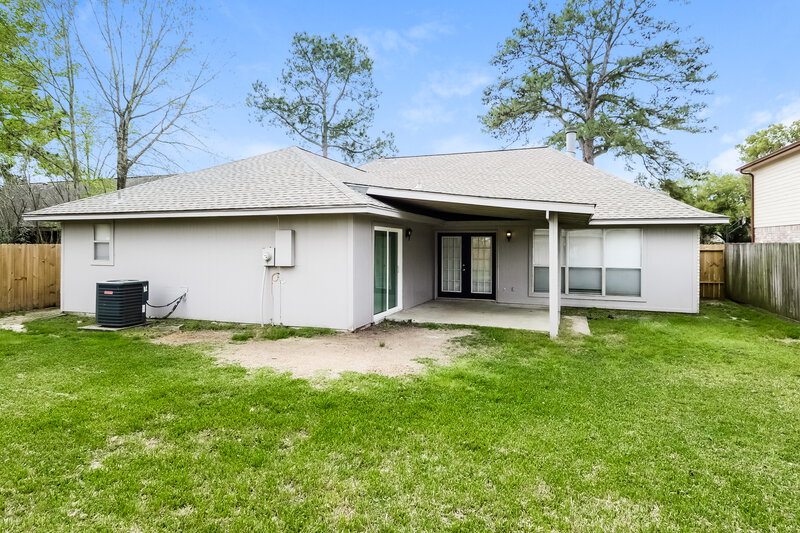 2,045/Mo, 4906 Temple Bell Dr Spring, TX 77388 Rear View