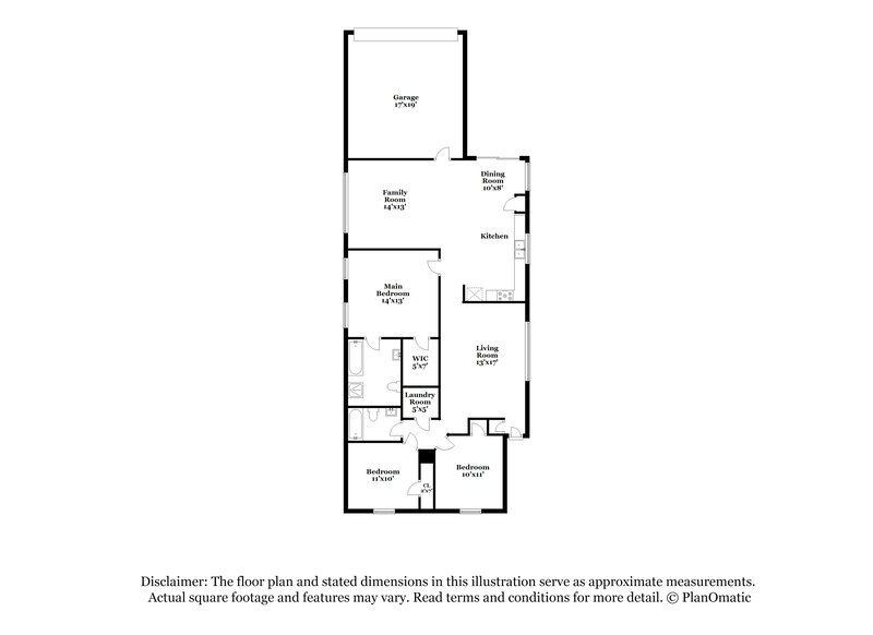 1,770/Mo, 15819 E Park Ct Houston, TX 77082 Floor Plan View