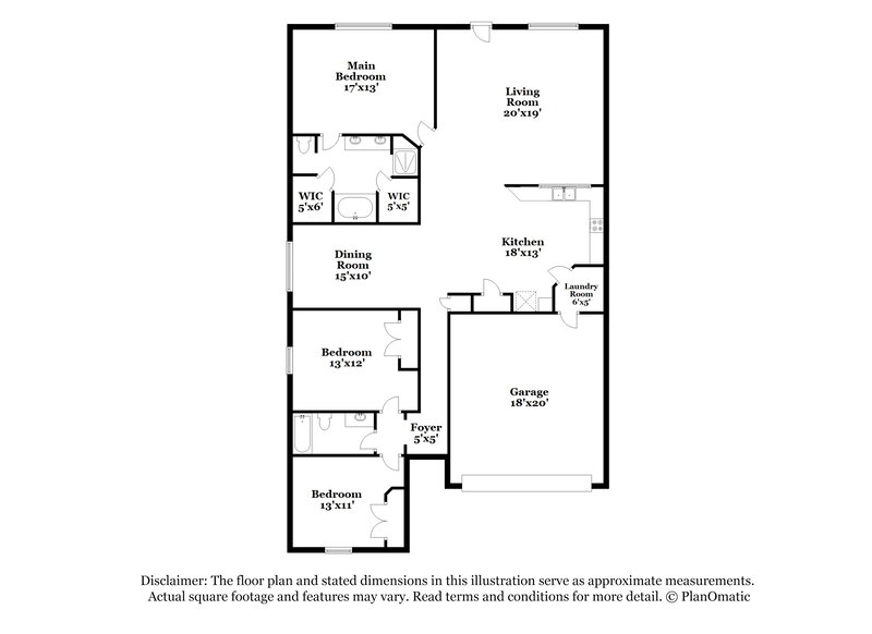 2,180/Mo, 24010 Clipper Hill Ln Spring, TX 77373 Floor Plan View