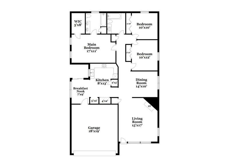 2,730/Mo, 20206 Twilight Canyon Rd Katy, TX 77449 Floor Plan View
