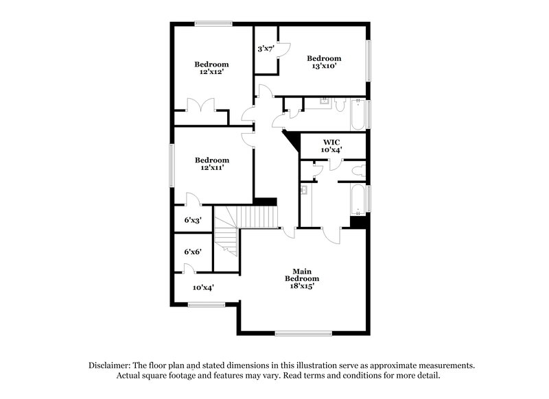 2,055/Mo, 15026 August Sunset Dr Humble, TX 77396 Floorplan View 2