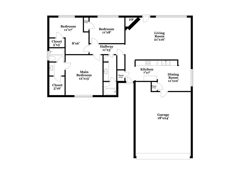 1,785/Mo, 24034 Spring Gum Dr Spring, TX 77373 Floor Plan View