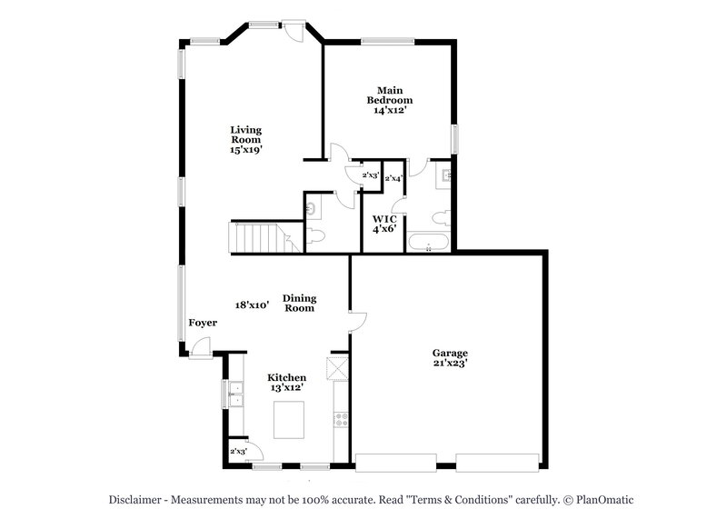 2,385/Mo, 6527 Winter Mountain Ln Spring, TX 77379 Floor Plan View