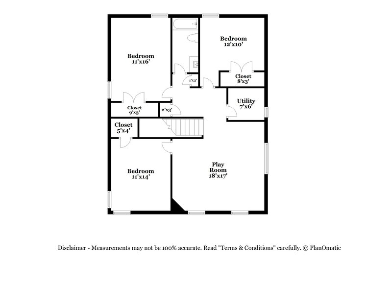 2,385/Mo, 6527 Winter Mountain Ln Spring, TX 77379 Floor Plan View 2