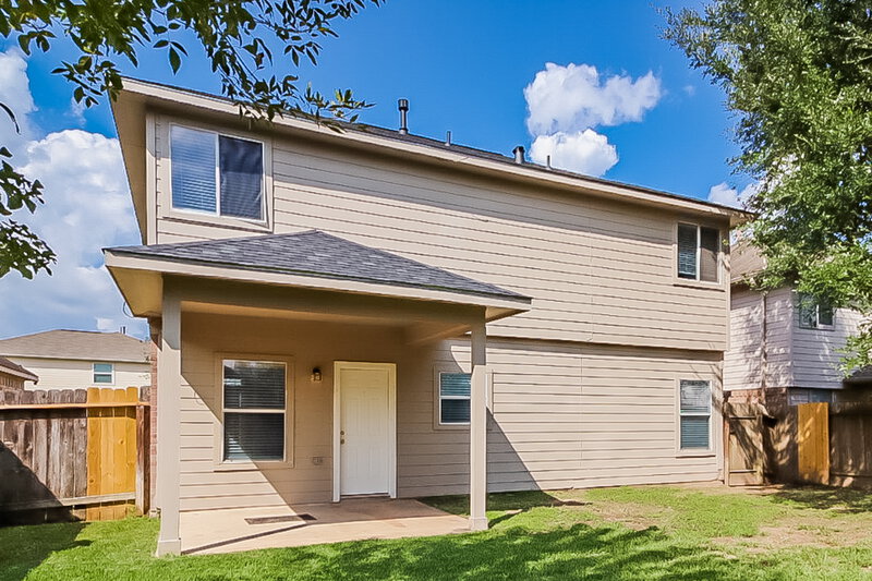 2,120/Mo, 1406 Highland Sage Ln Spring, TX 77373 Rear View