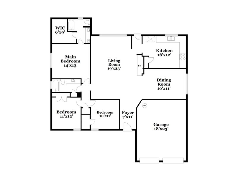 2,305/Mo, 2411 Webster Ranch Rd Friendswood, TX 77546 Floor Plan View