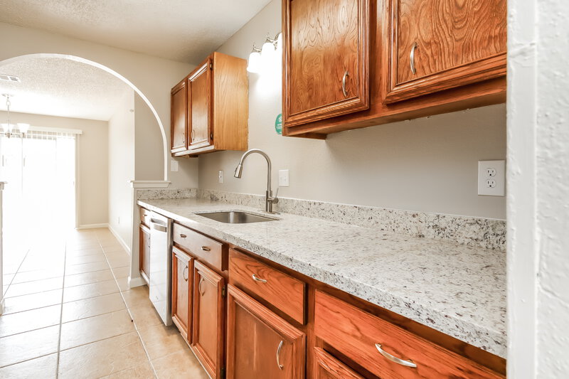 1,770/Mo, 7223 La Entrada Dr Houston, TX 77083 Kitchen View 2
