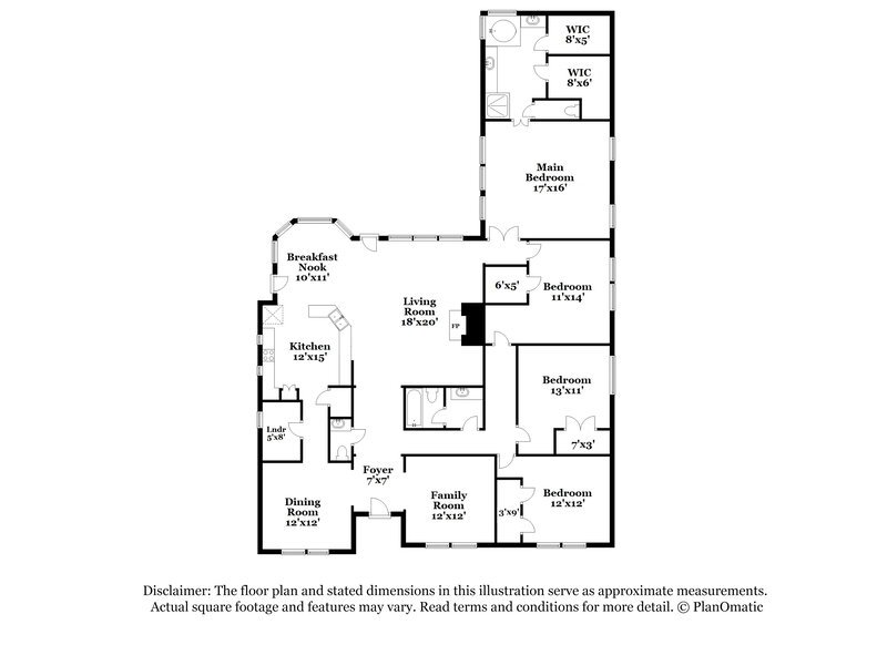 2,410/Mo, 13207 Castlecombe Dr Houston, TX 77044 Floor Plan View