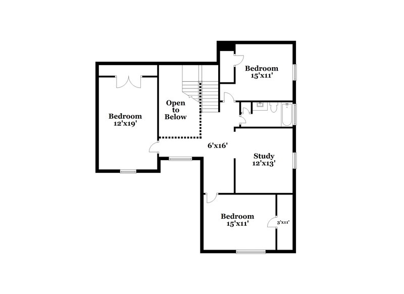 2,595/Mo, 1015 High Lane Court Conroe, TX 77301 Floor Plan View 2