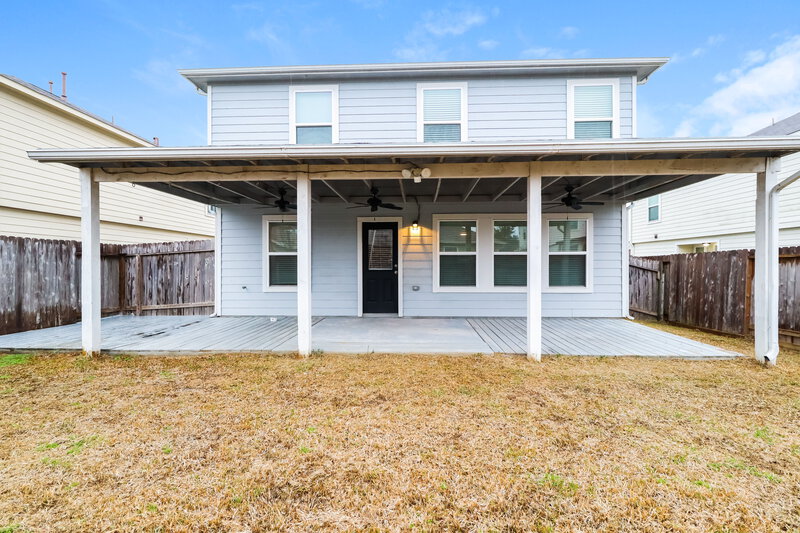 2,190/Mo, 16770 N Gull Dr Conroe, TX 77385 Rear View