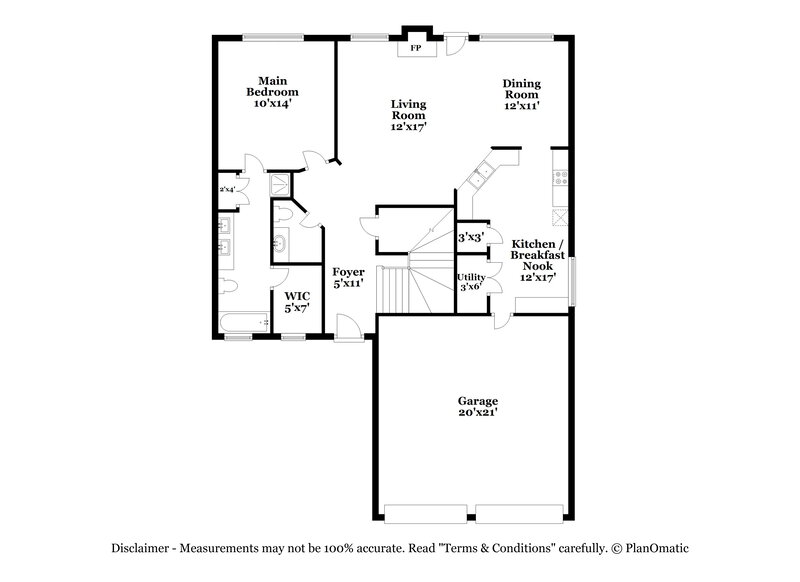 2,020/Mo, 982 Oak Falls Dr Willis, TX 77378 Floor Plan View