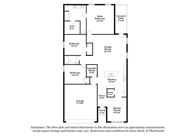 2,130/Mo, 20247 Louetta Reach Dr Spring, TX 77388 Floor Plan View