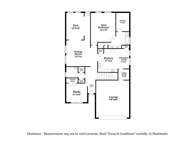 2,130/Mo, 992 Brady Ln Alvin, TX 77511 Floor Plan View 2