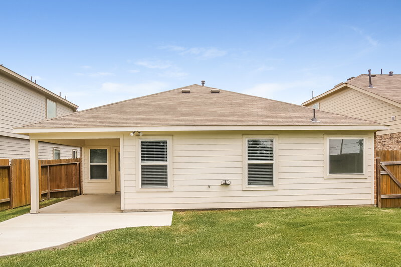 2,205/Mo, 2718 Cold River Dr Humble, TX 77396 Rear View