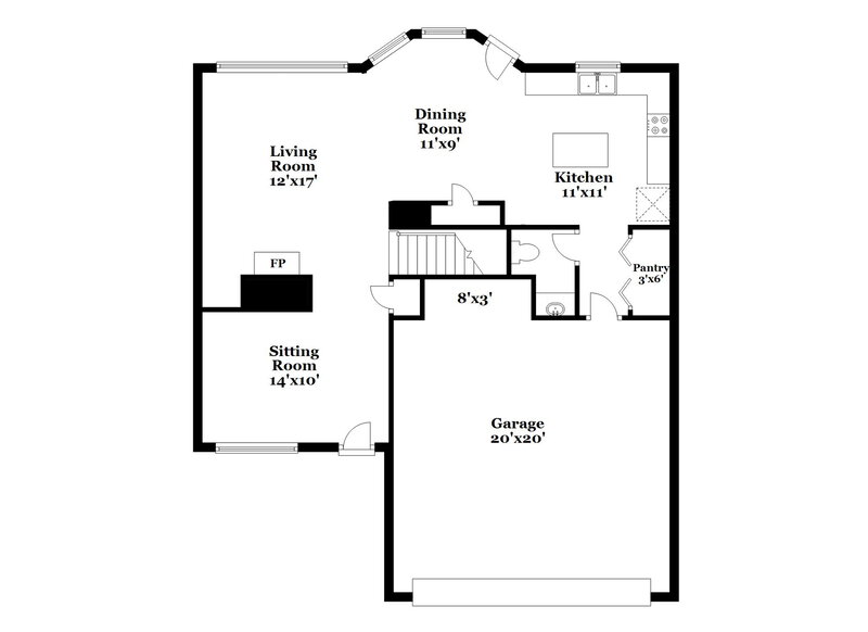 1,845/Mo, 4926 Colony Hurst Trail Spring, TX 77373 Floor Plan View