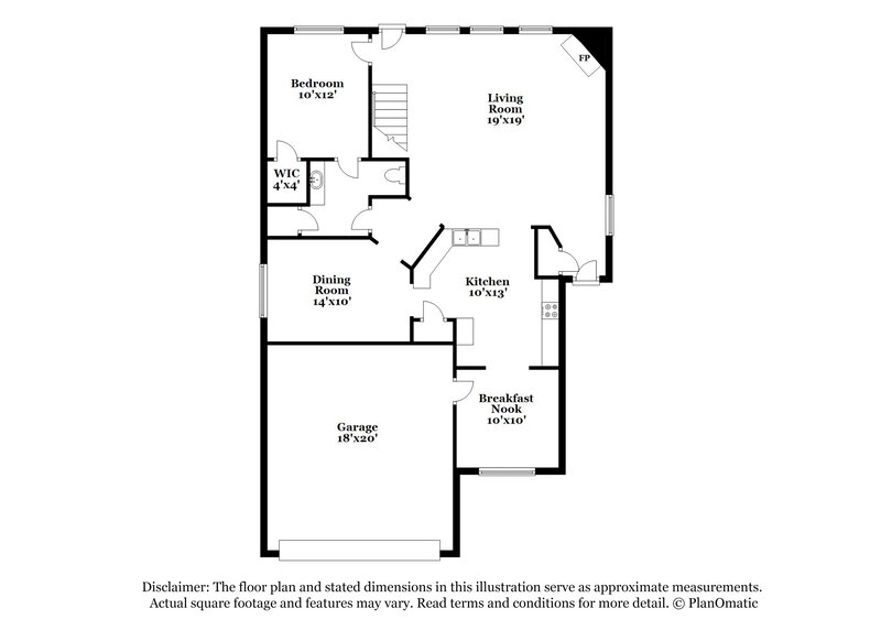 2,430/Mo, 9955 Chimney Swift Ln Conroe, TX 77385 Floor Plan View