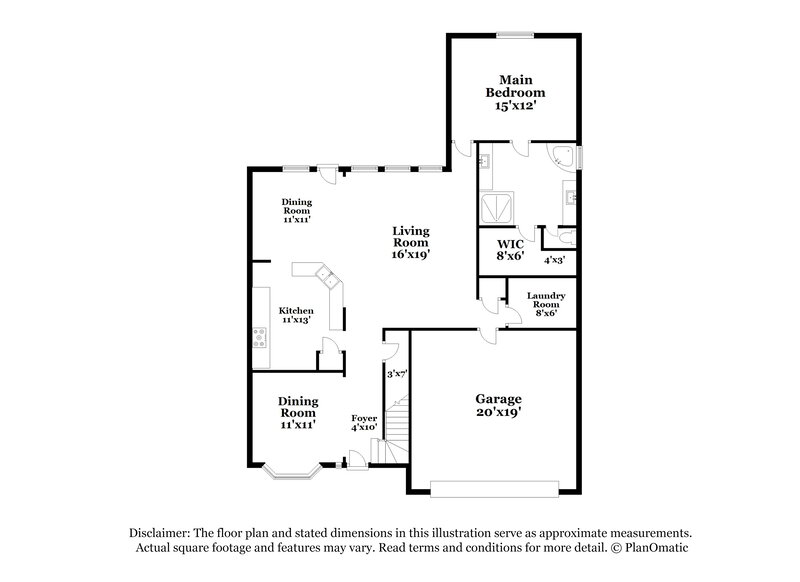 2,905/Mo, 19018 Bowden Harbour Dr Richmond, TX 77407 Floor Plan View