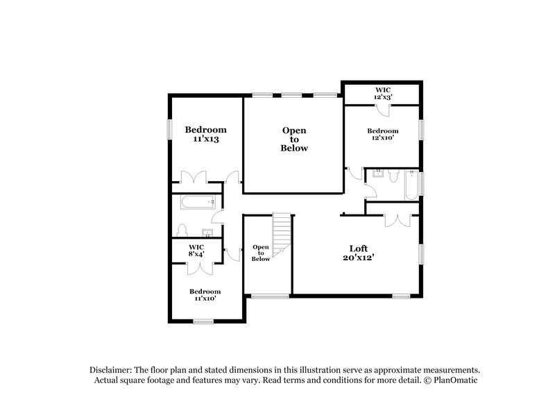 2,905/Mo, 19018 Bowden Harbour Dr Richmond, TX 77407 Floor Plan View 2