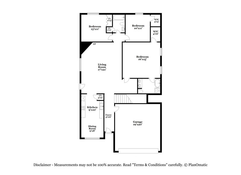 2,185/Mo, 5026 Quailgate Dr Spring, TX 77373 Floor Plan View