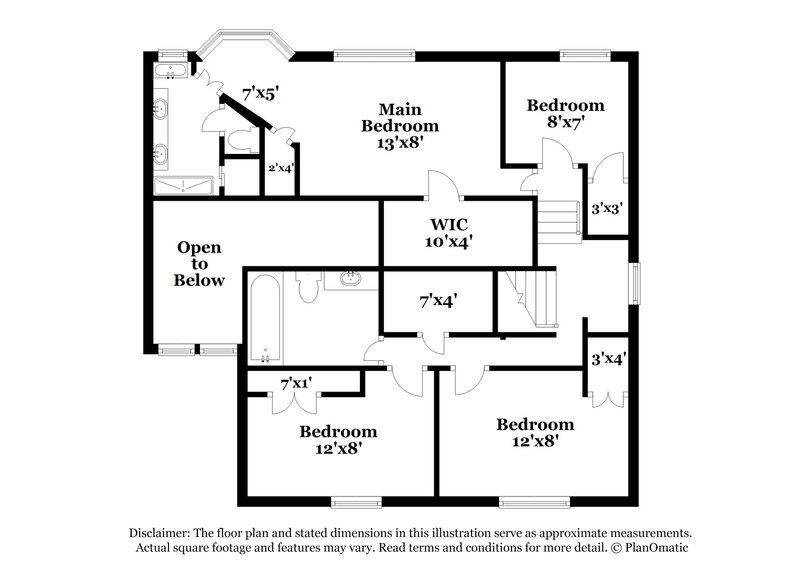 2,360/Mo, 4518 Allegro Dr Seabrook, TX 77586 Floor Plan View 2