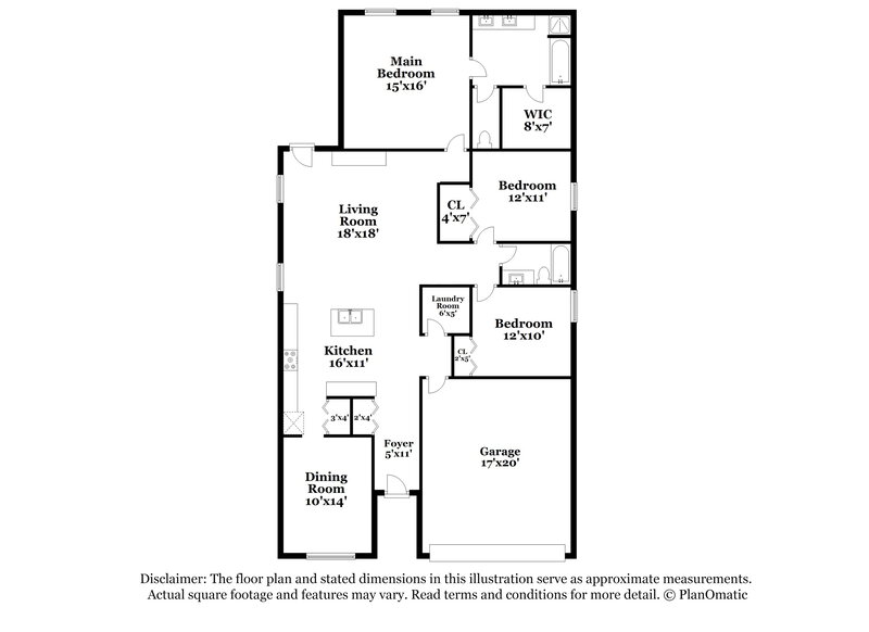 2,475/Mo, 18027 Svensson Slade Ln Houston, TX 77044 Floor Plan View
