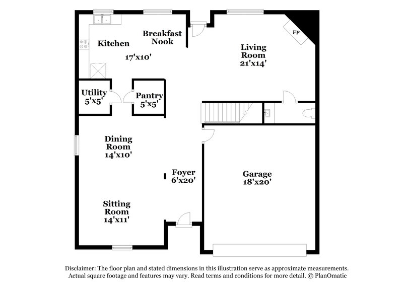 2,250/Mo, 7931 Evergreen Terrace Ln Houston, TX 77040 Floor Plan View