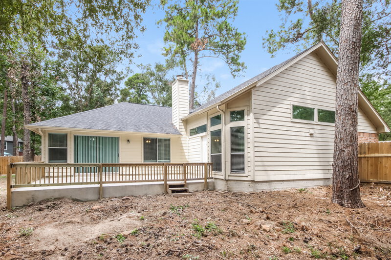 2,265/Mo, 57 Wood Scent Ct The Woodlands, TX 77380 Rear View